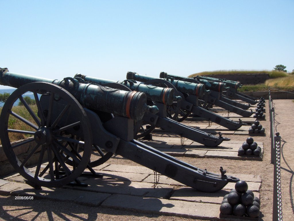 Kronborg Slot Cannons by Leonard Yu