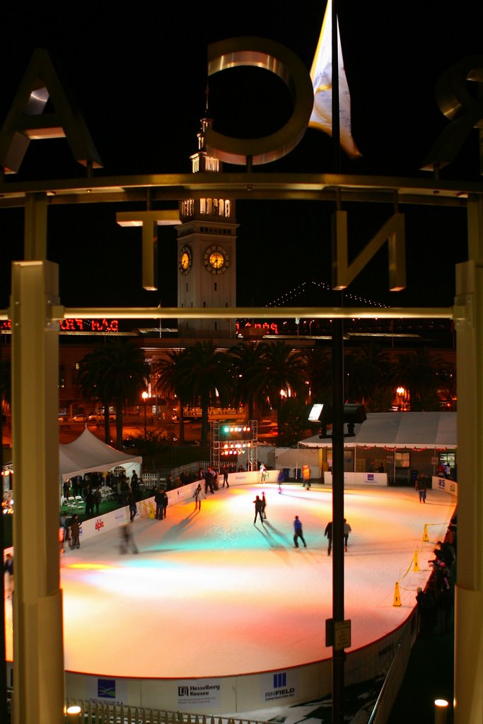 Skating Rink at Embarcadero by Rosencruz Sumera