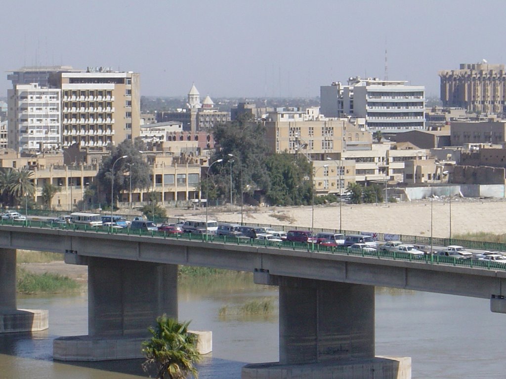 Bridges of Bagdad. Before the War. by Andrew Klyan