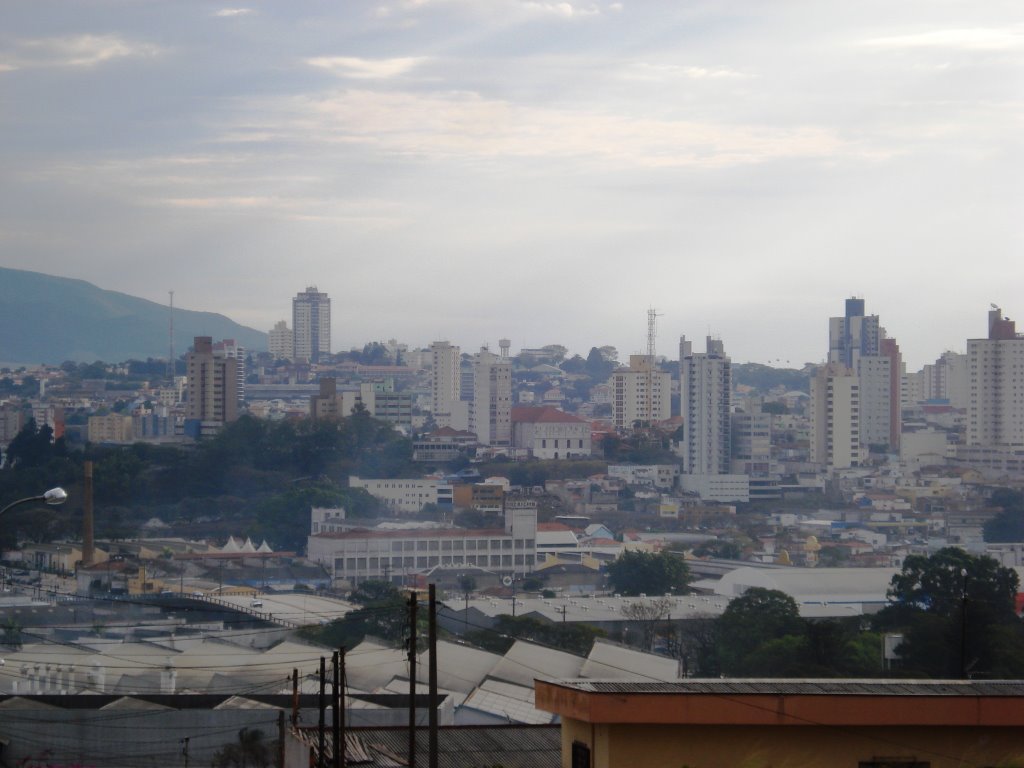 Centro-visto da av. dos imigrantes-jundiai/sp by marcos pereira tavar…