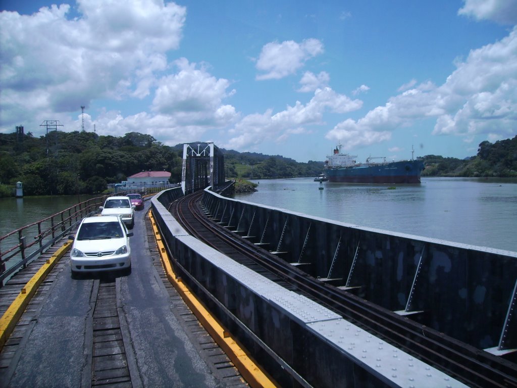 Gamboa Brücke, Panama Kanal by Klaus Mellin