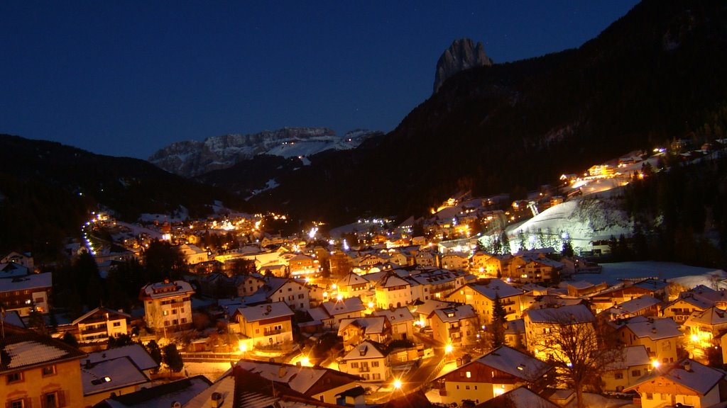 From Ortisei to Sella by Night by contist