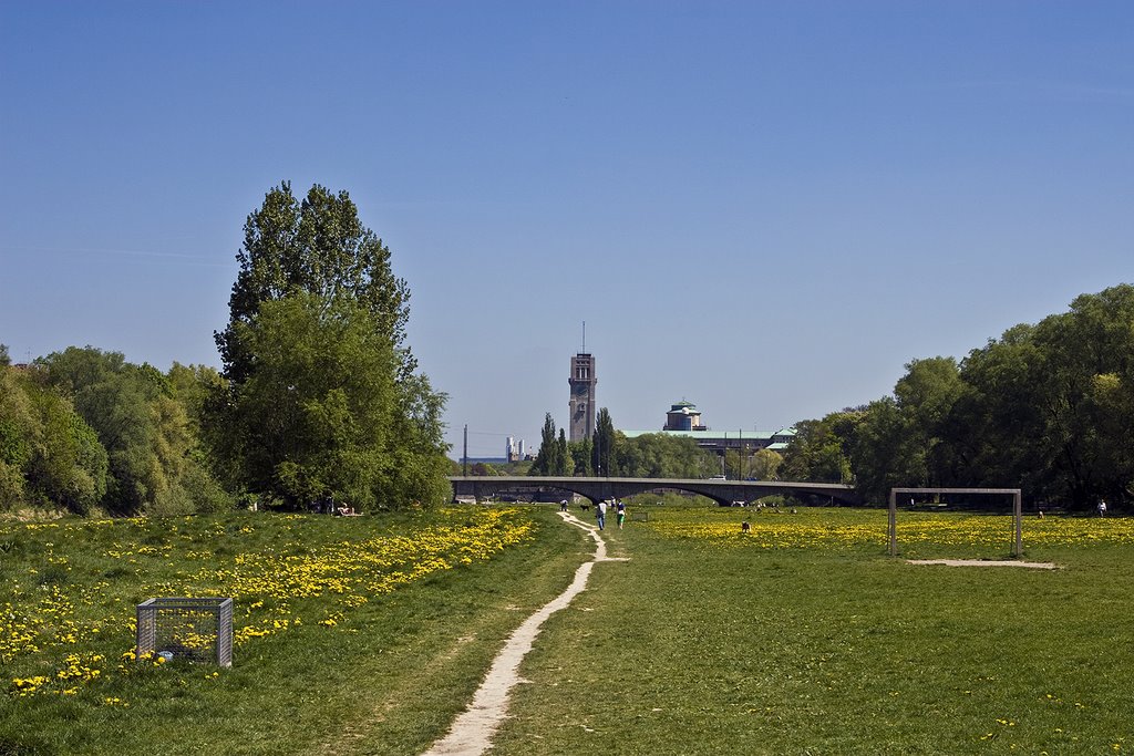 Isar im Frühling by jagamick