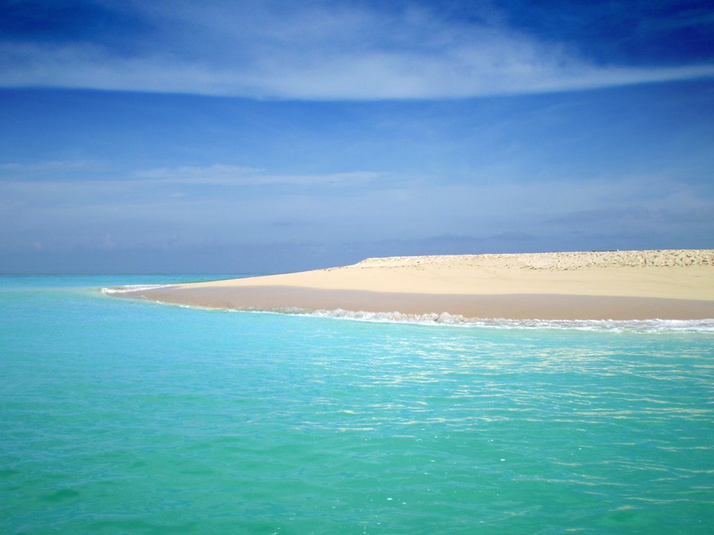 Îlot de sable blanc by Jean-Pierre Girard