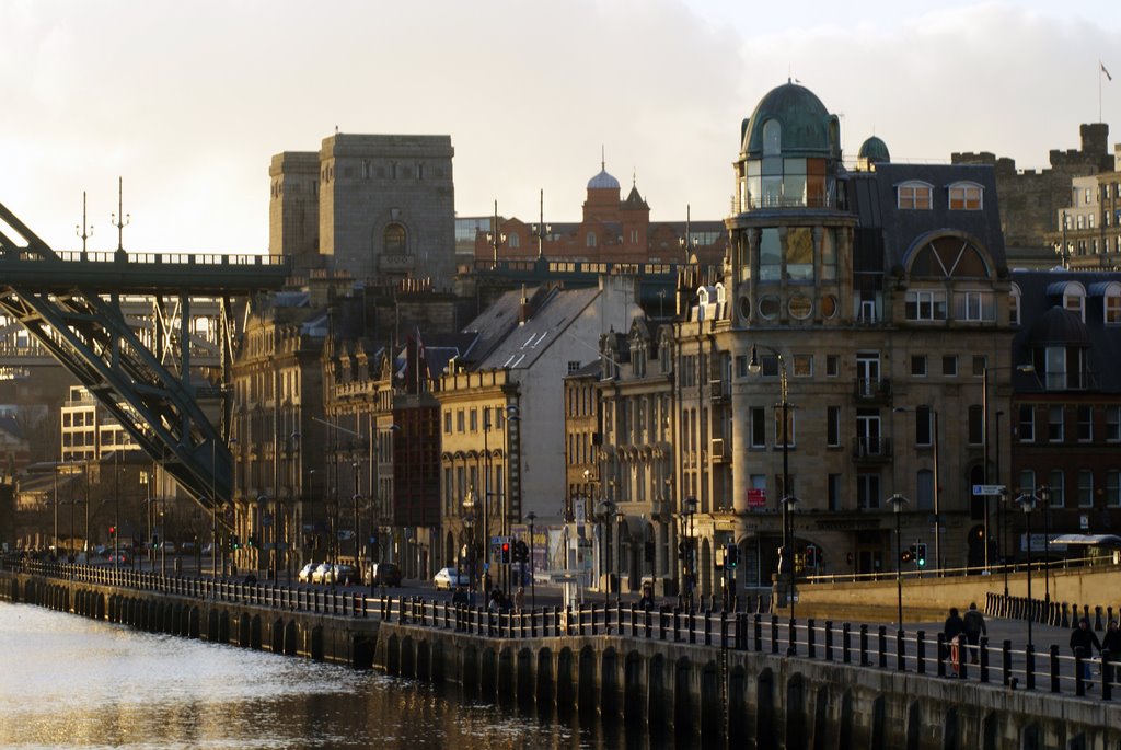 Quayside by Krzysztof B