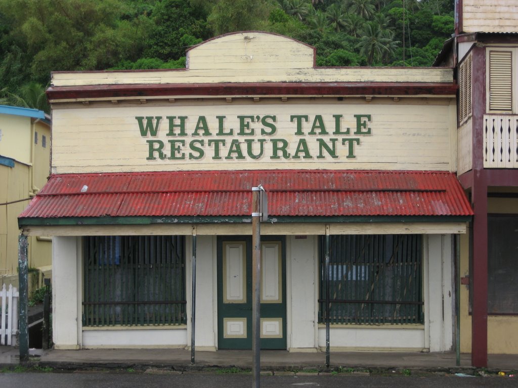 Whale's tale restaurant, Levuka, Oavalu, Fiji by Peter Gill | UK