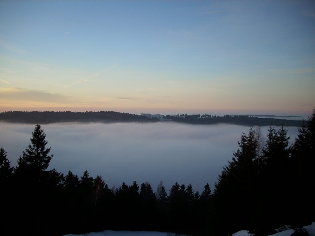 Blick vom Bocksberg bei Nebel by S.H.