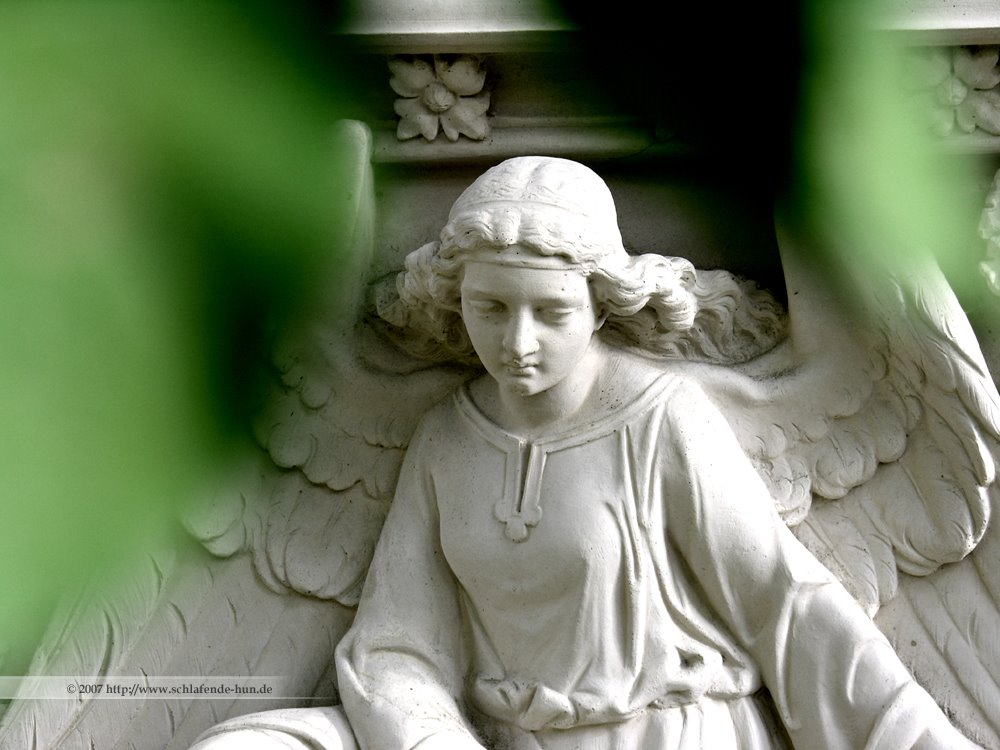 Engel auf dem "Prominentenfriedhof" by Photographie