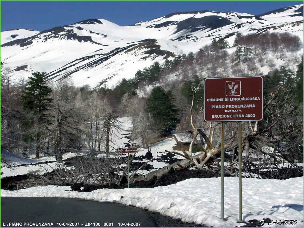 Etna-Mareneve-Piano Provenzana - Sicily by FILIPPO  CALABRO'