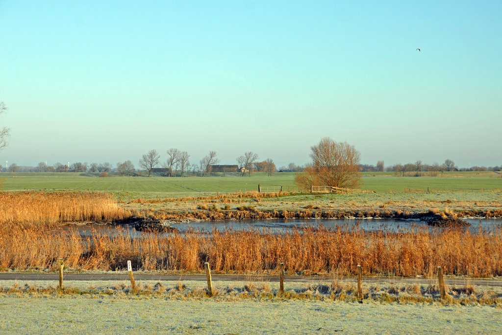 Weiter Blick in die Seestermüher Marsch by Juliane Herrmann