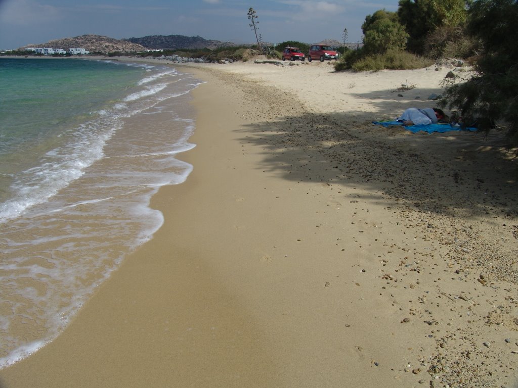 Resting on Orkos Beach, early mor by D. Tremper