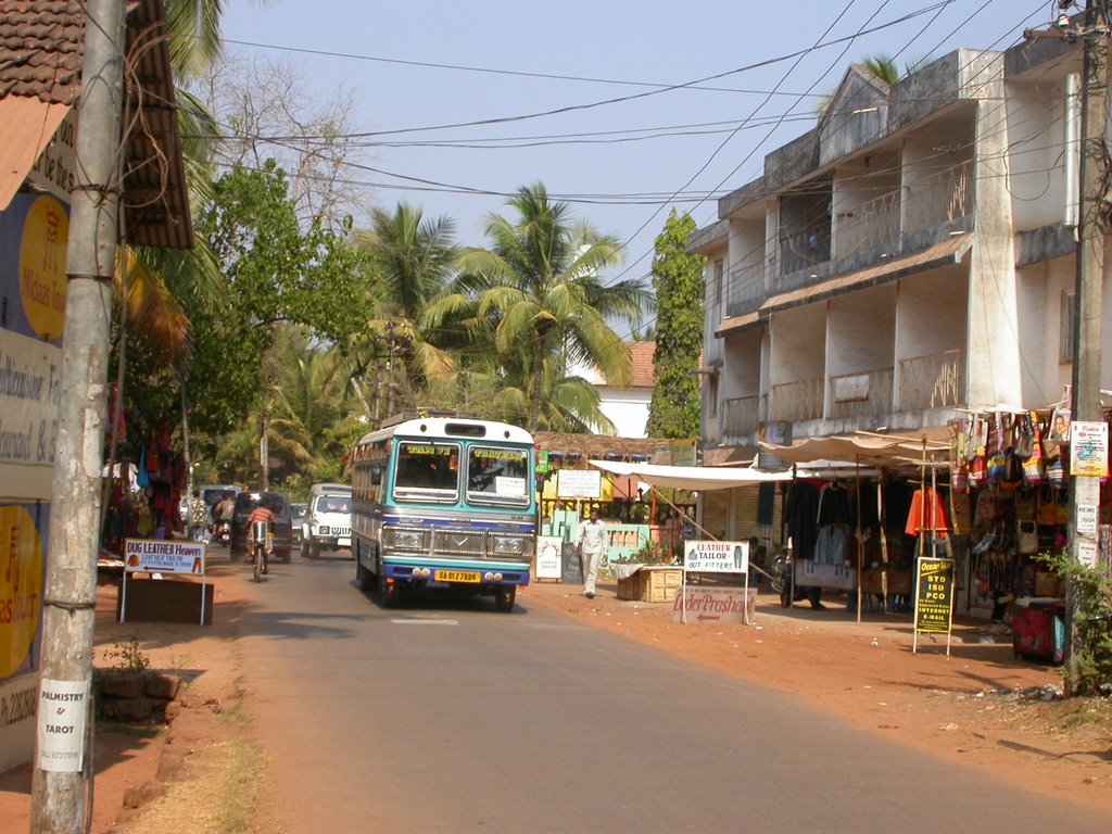 Road Between Calangute and Baga by thomas@swimmingpyram…