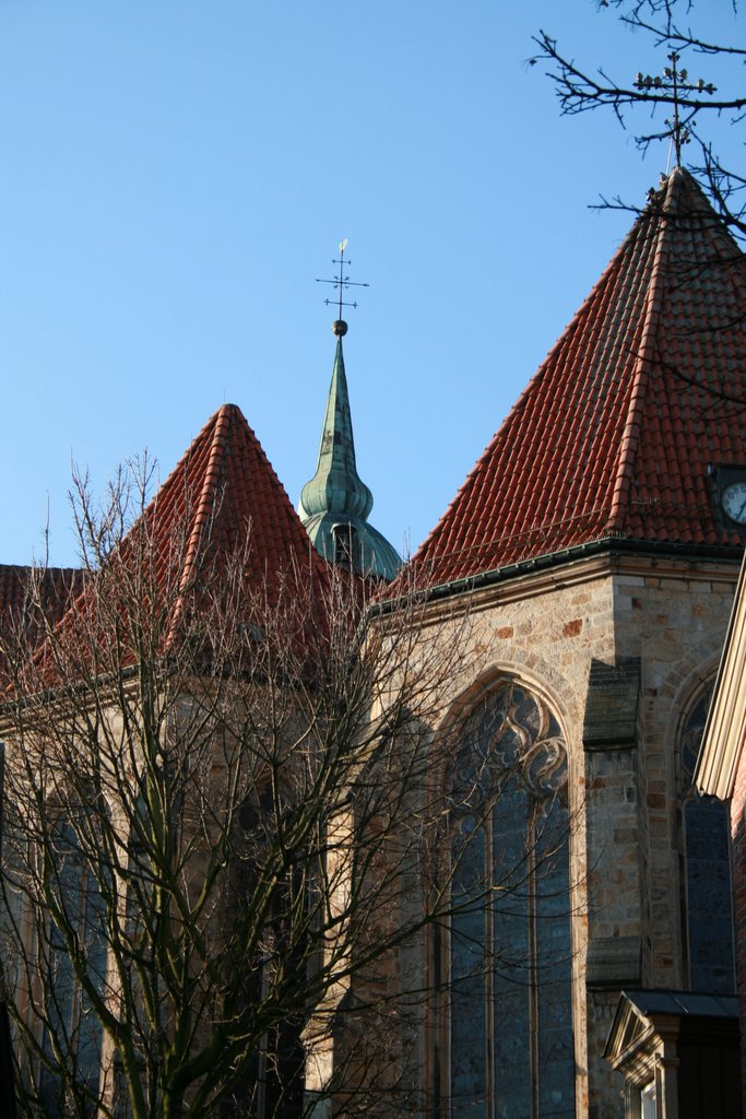 Hinteransicht der St. Martinus Kirche by frank-eik.