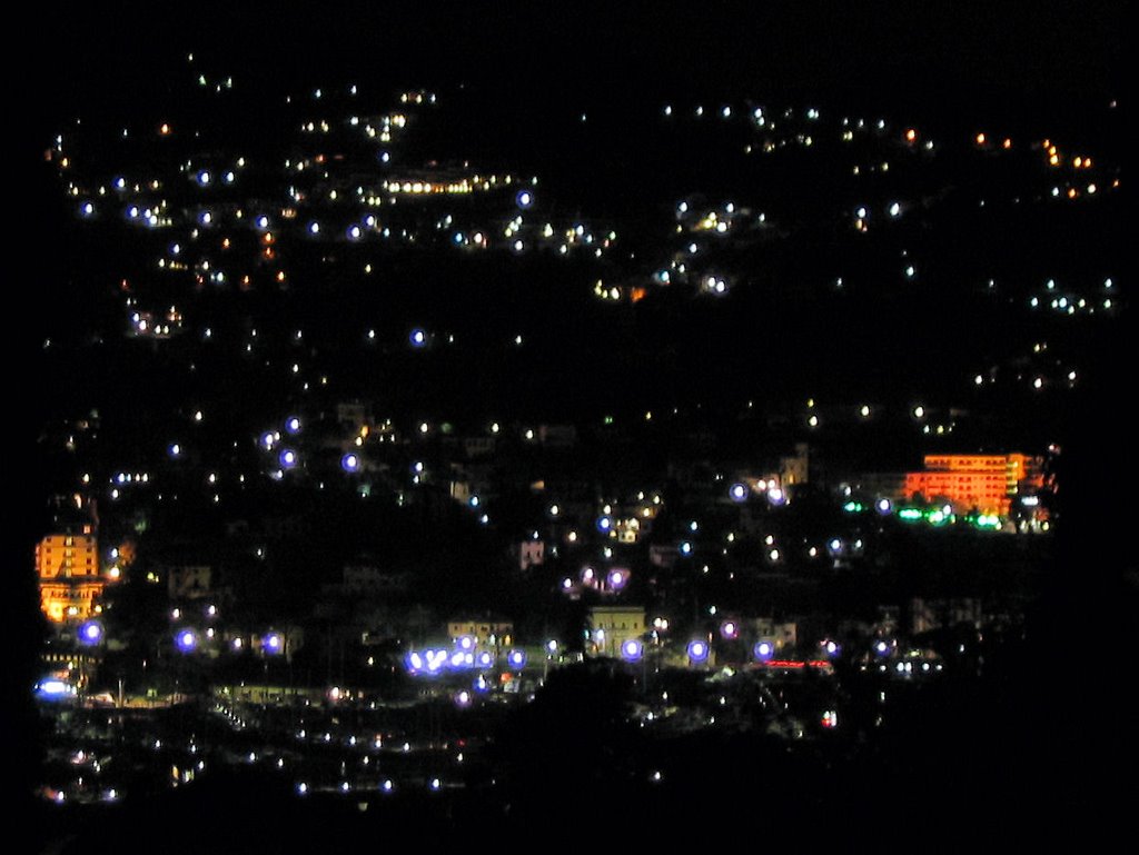 S.Ambrogio Panorama By Night by Enrico Antongiovanni