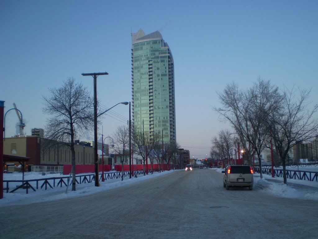 "Arriva Commercial Tower", Calgary Alberta, Canada. Winter/Dec 2008 by mathewsdita