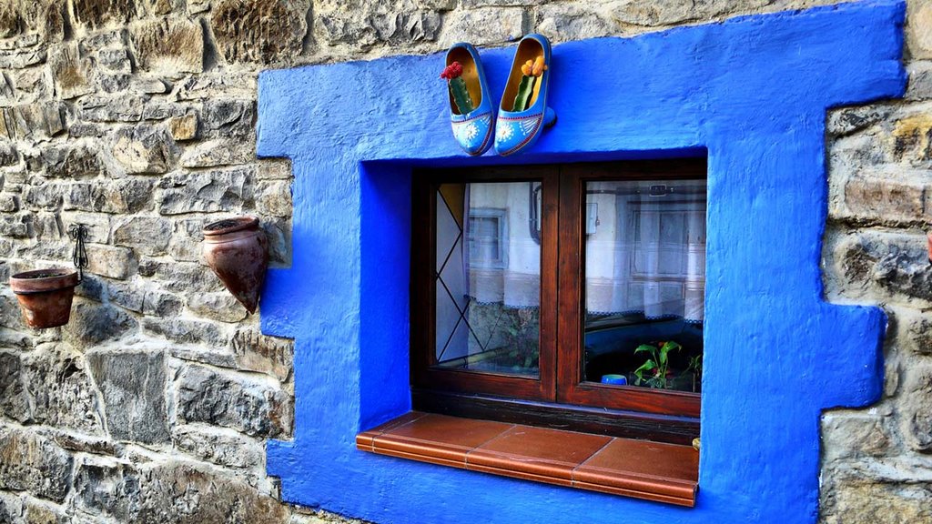 Gallegos, detalle de ventana, valle de cenera, Mieres by Jose Ramón Viejo