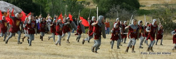 Representacion de la batalla por Atapuerca by erosdelalamo