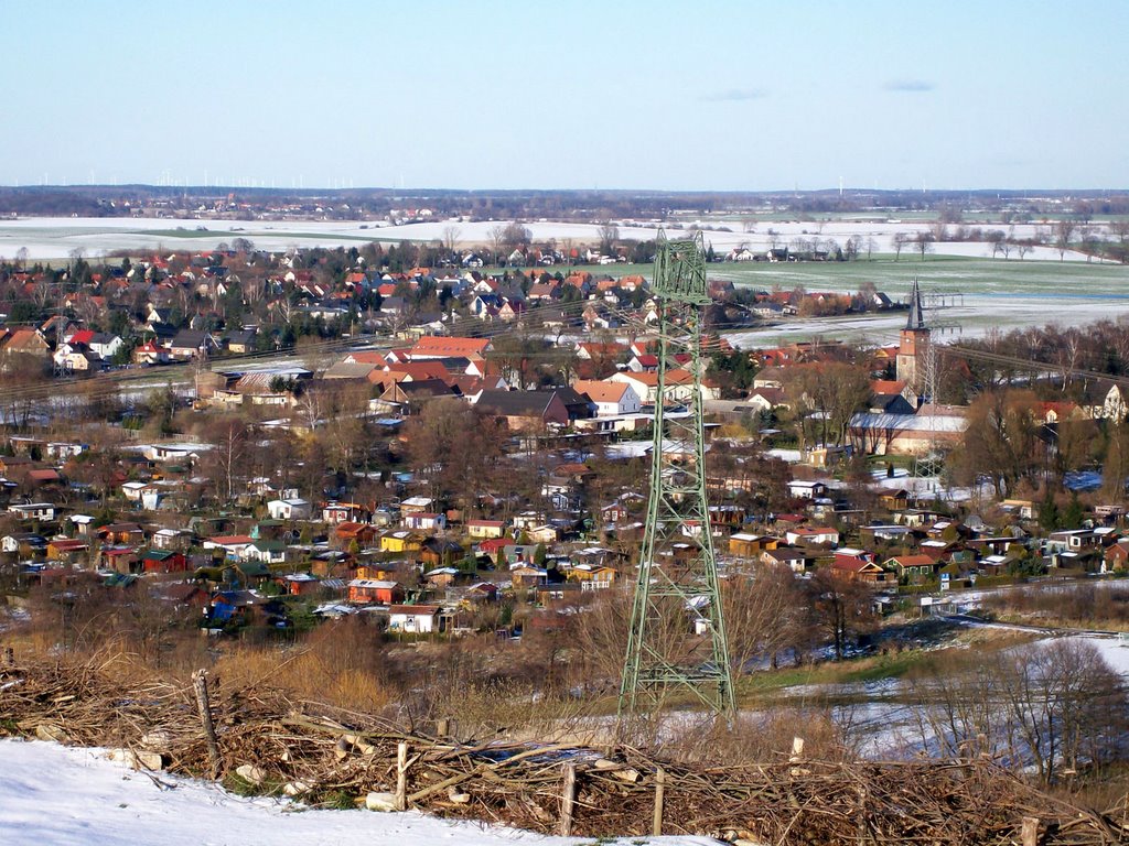 Ahrensfelder Berge, Blick nach NO (Eiche Dorf und Barnim) by Klaus Brinkmann