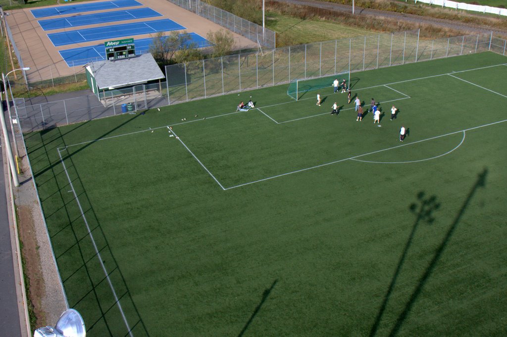 New Waterford, NS, BEC Soccer Field by Ken Heaton