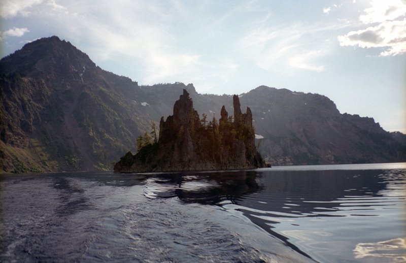 Phantom Ship, Crater Lake NP, OR by M. Nicolaes