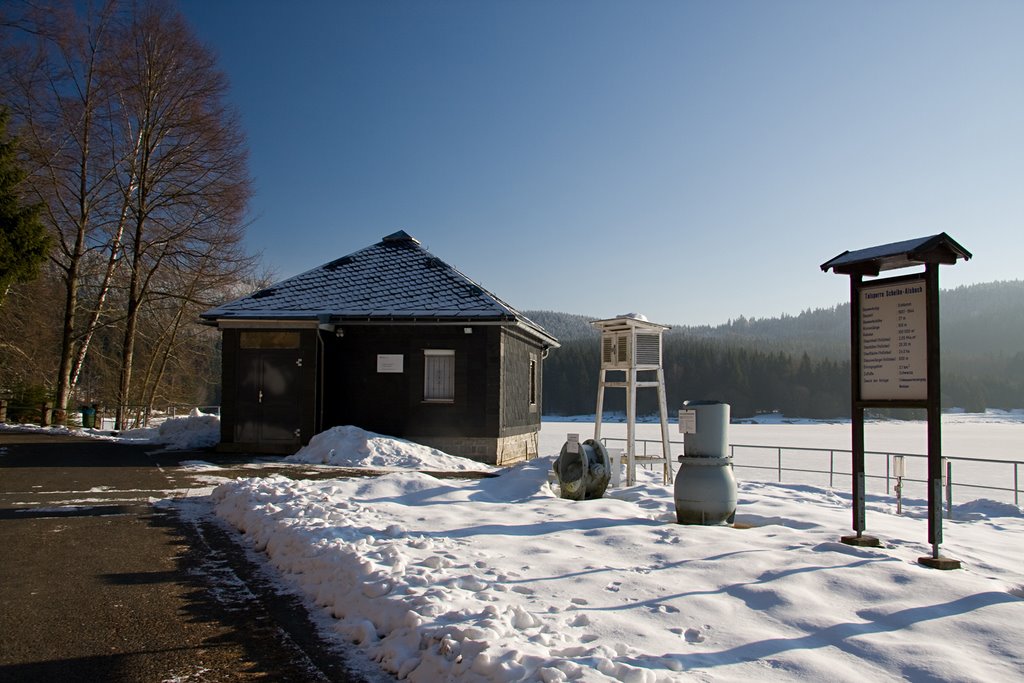 Talsperre Schwarza bei Scheibe-Alsbach by Doug_Heffernan