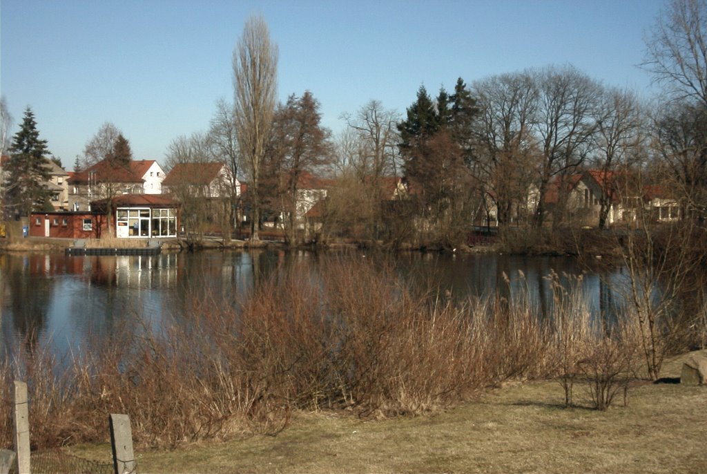 Der Stadionteich mit Pavillion by RainerPausB