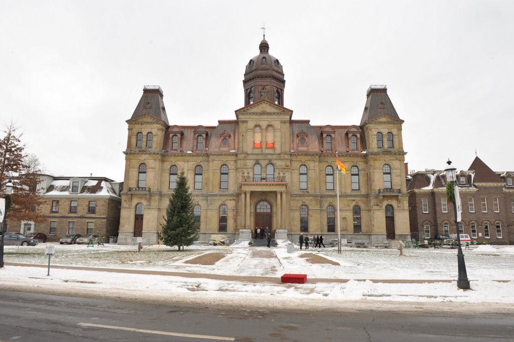 NB Legistlarute building, Fredericton, New Brunswick, Canada by Brian_D_Watters