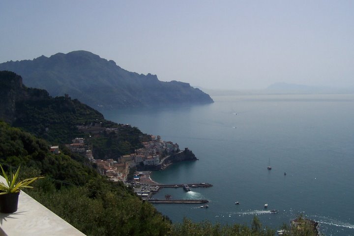 Amalfi from above by thejf