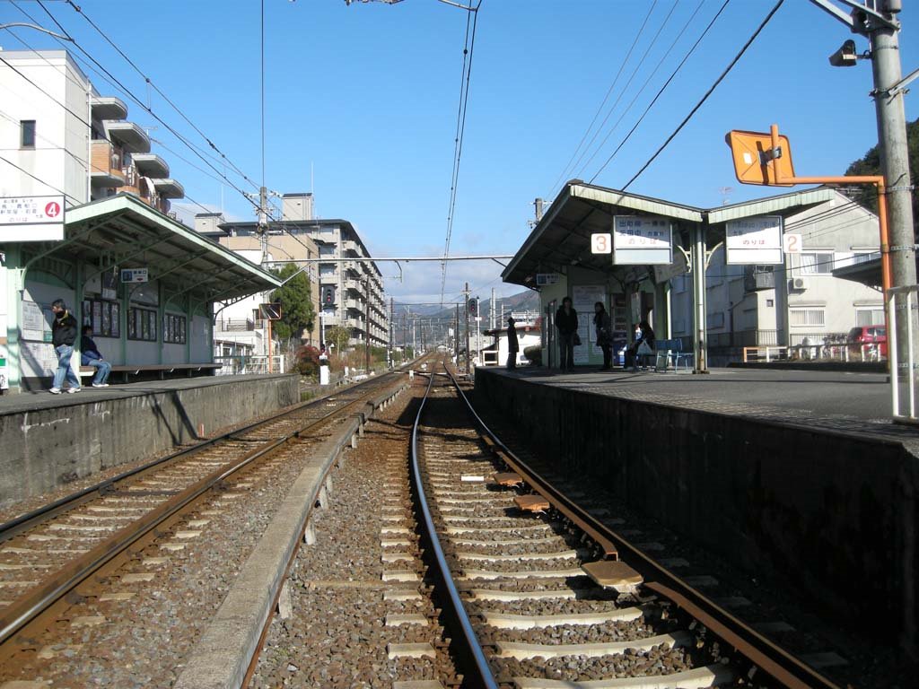 Eizan electric railway Takaragaike station Kurama district,Kyoto city　叡山電鉄宝ヶ池駅鞍馬方面（京都市） by butch24h