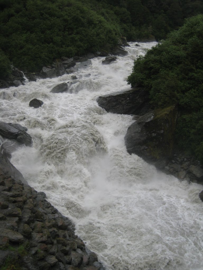 Haast river after storm day by Phil-NZ