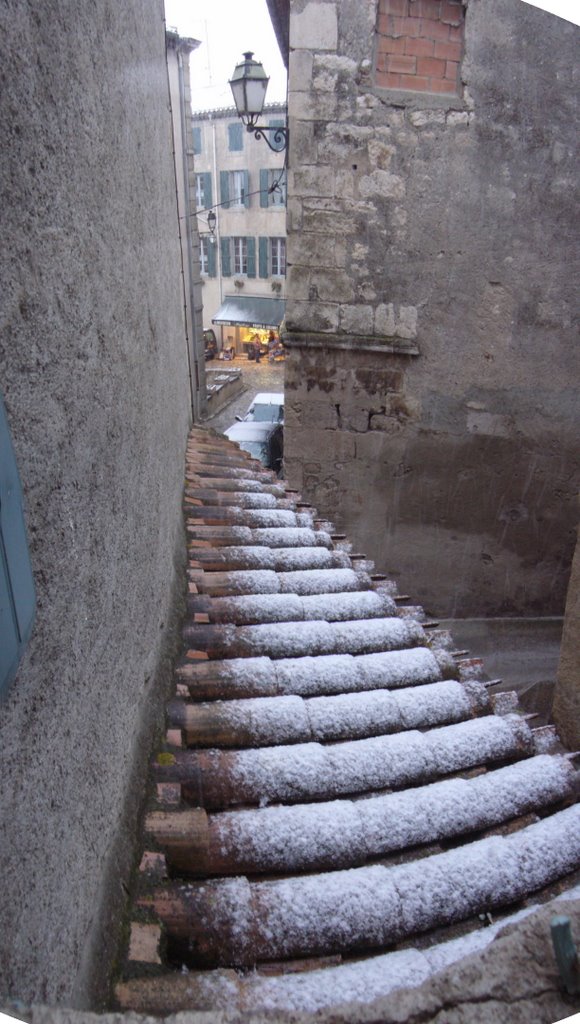 Caunes sous la neige by Souplex