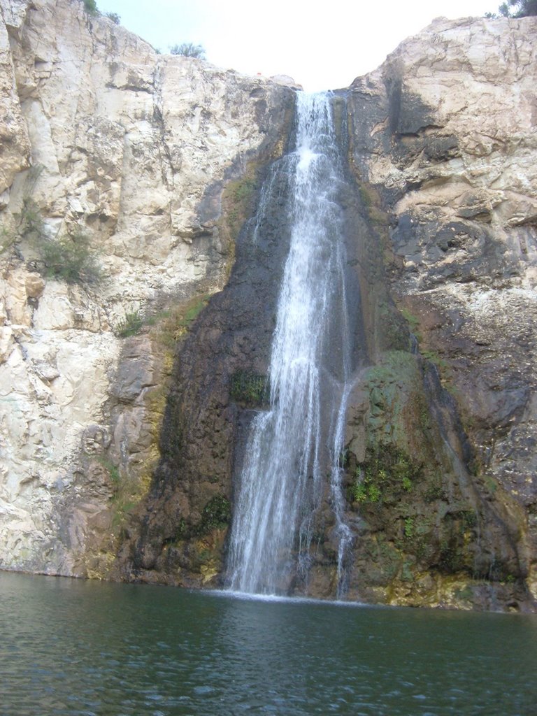 Impressive White Waterfall by David Gurevich