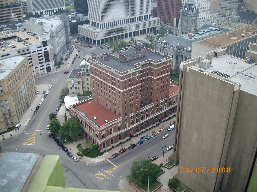 Buffalo, NY, View from the top of the City Hall, 2008 by DanyOnTheRoad