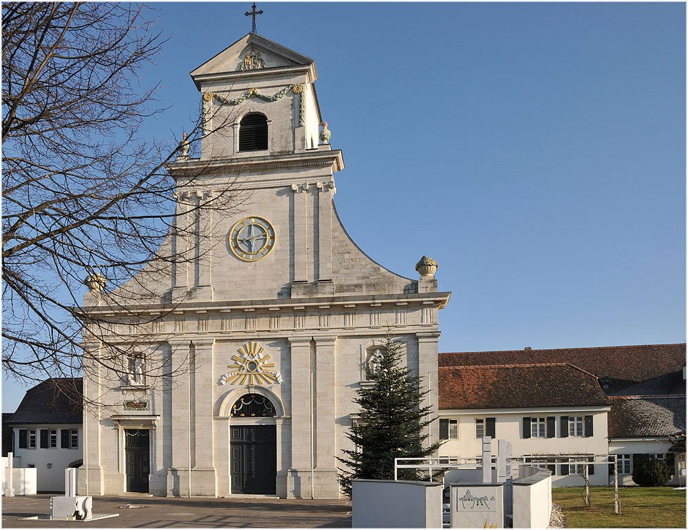 Klosterkirche Mariastein by Werner Kast