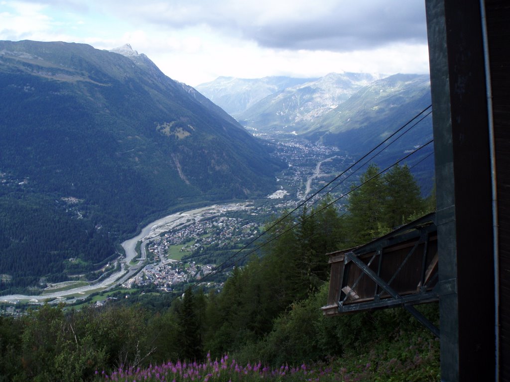 Vallee de chamonix depuis le telepherique de bellevue by el luisico