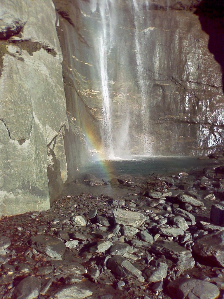 Arcobaleno Cascate Novalesa by Alberto Rigon