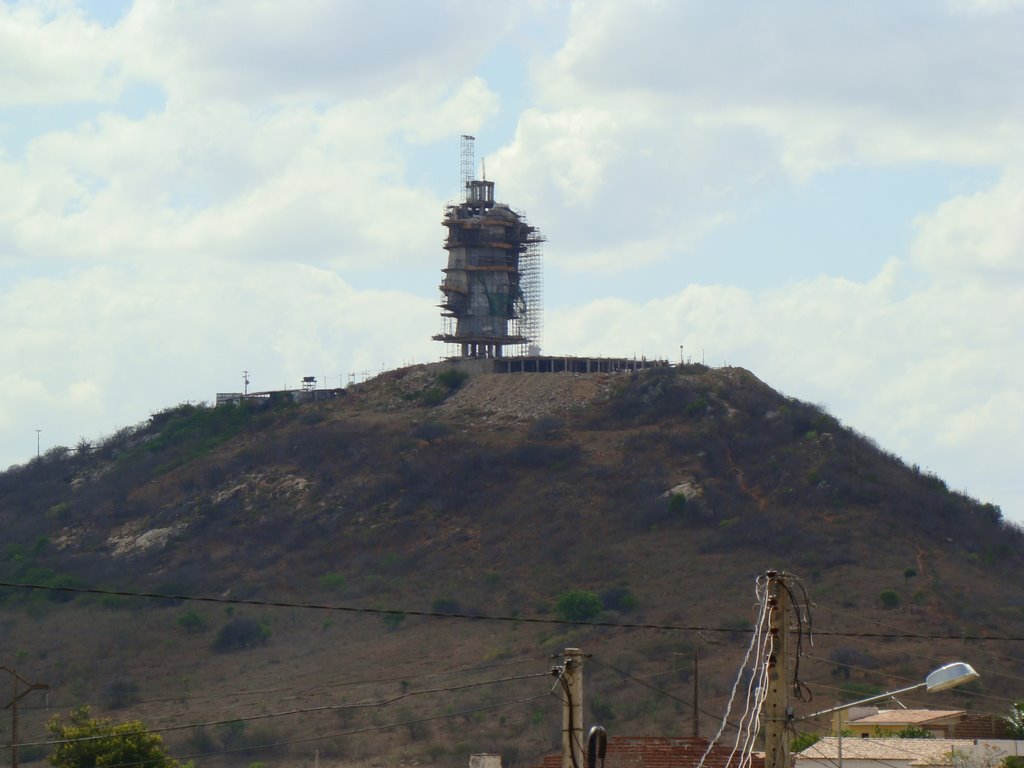 Construção de monumento em Santa Cruz-RN by Marcus Sampaio