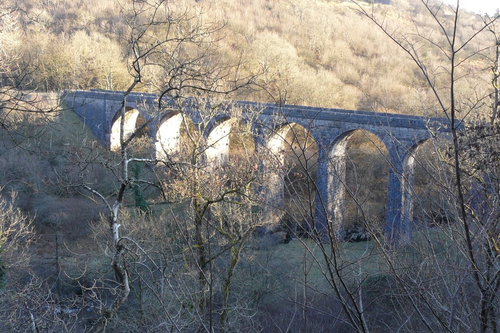 Pontsarn viaduct. by A Davies