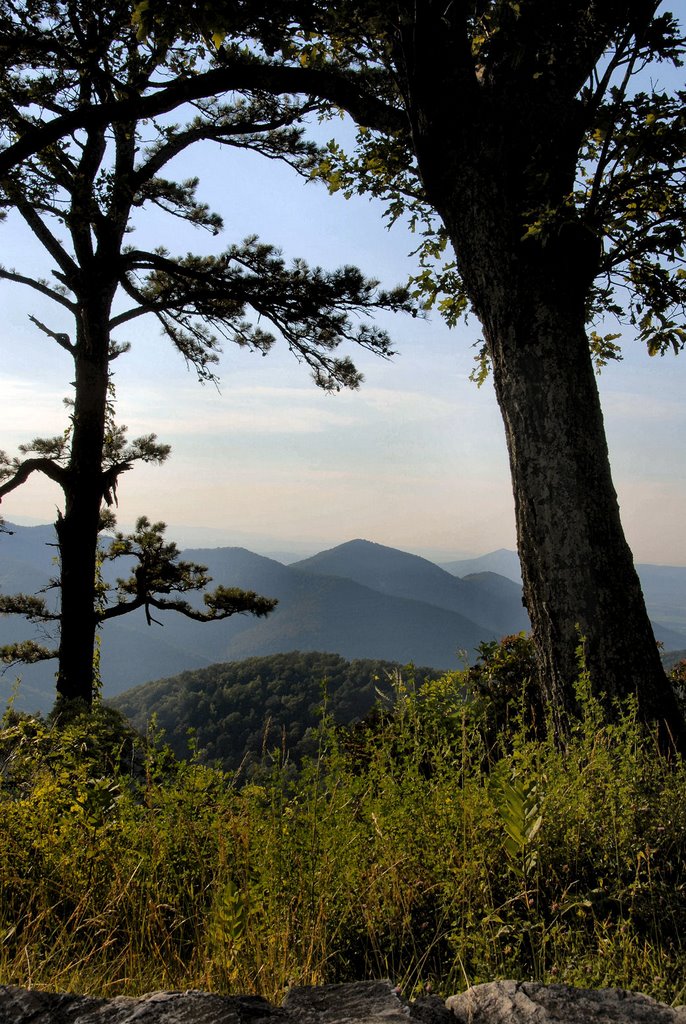 Big Run Overlook the Day Before Yank In Dixie Got Here by Henry Waxman