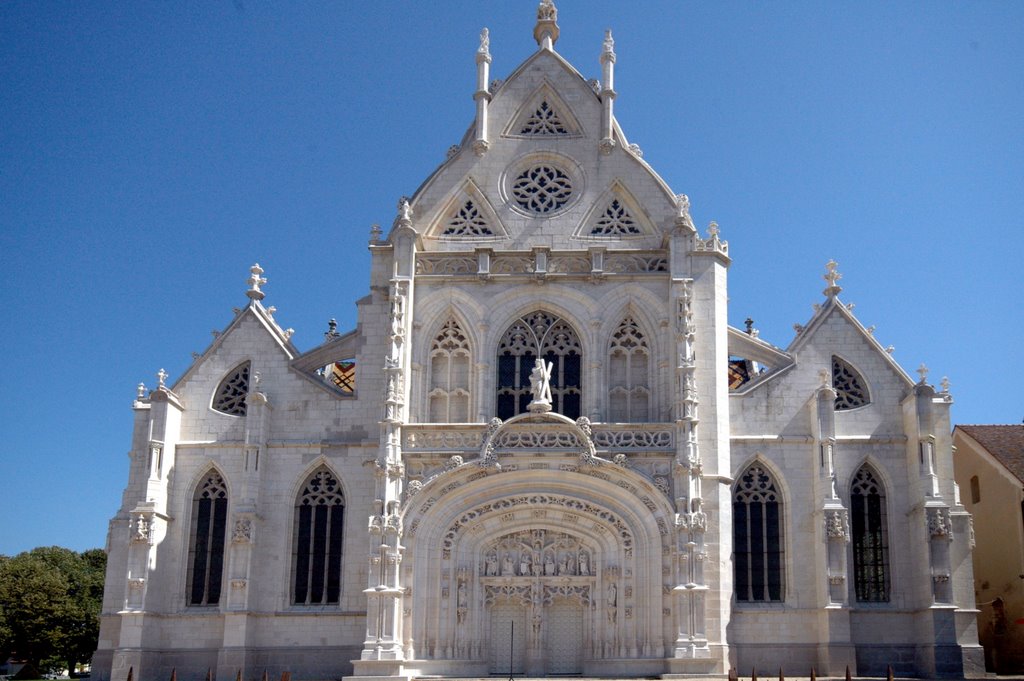 Bourg-en-Bresse: L'église de Brou, portail by GEPANET