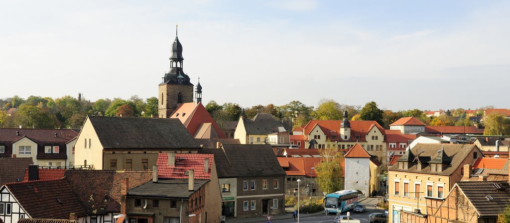 View over City of Hettstedt by baed