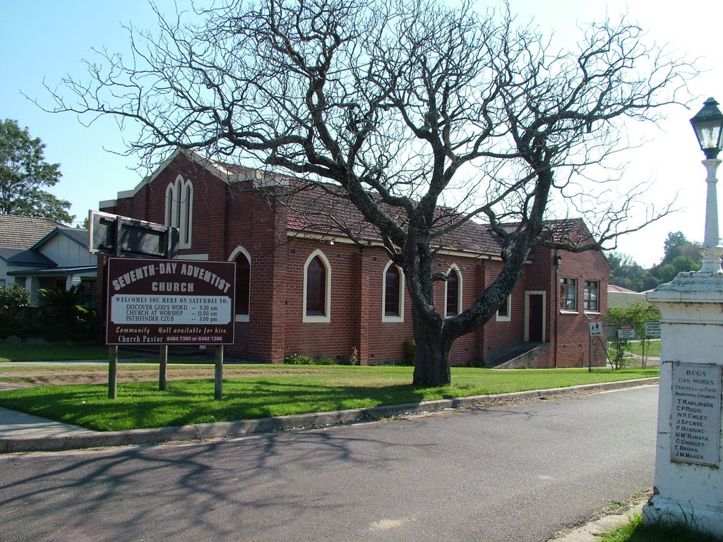 Seventh Day Adventist Church Bega by SEChurchPics