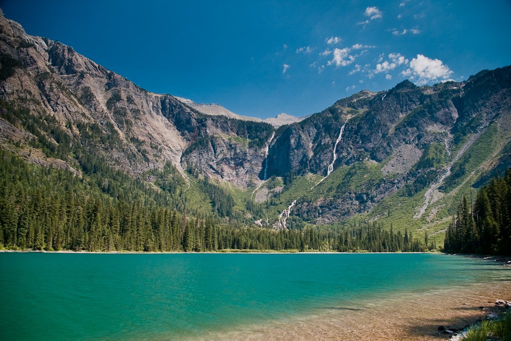 Emerald Waters of Avalanche Lake by Greg Nyquist