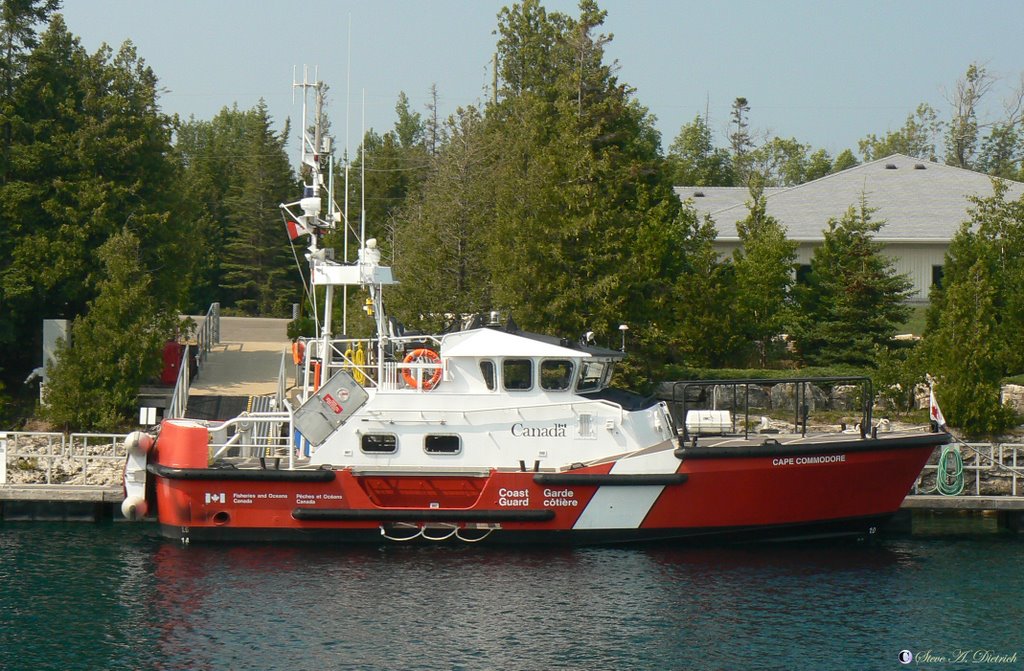 Canadian Coast Guard - Tobermory by Steve Dietrich