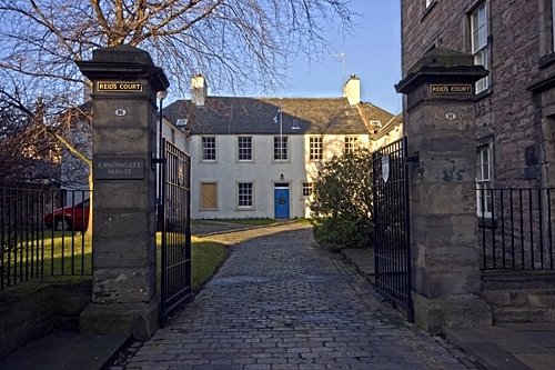 Canongate Manse and Reid's Court by Joe Son of the Rock