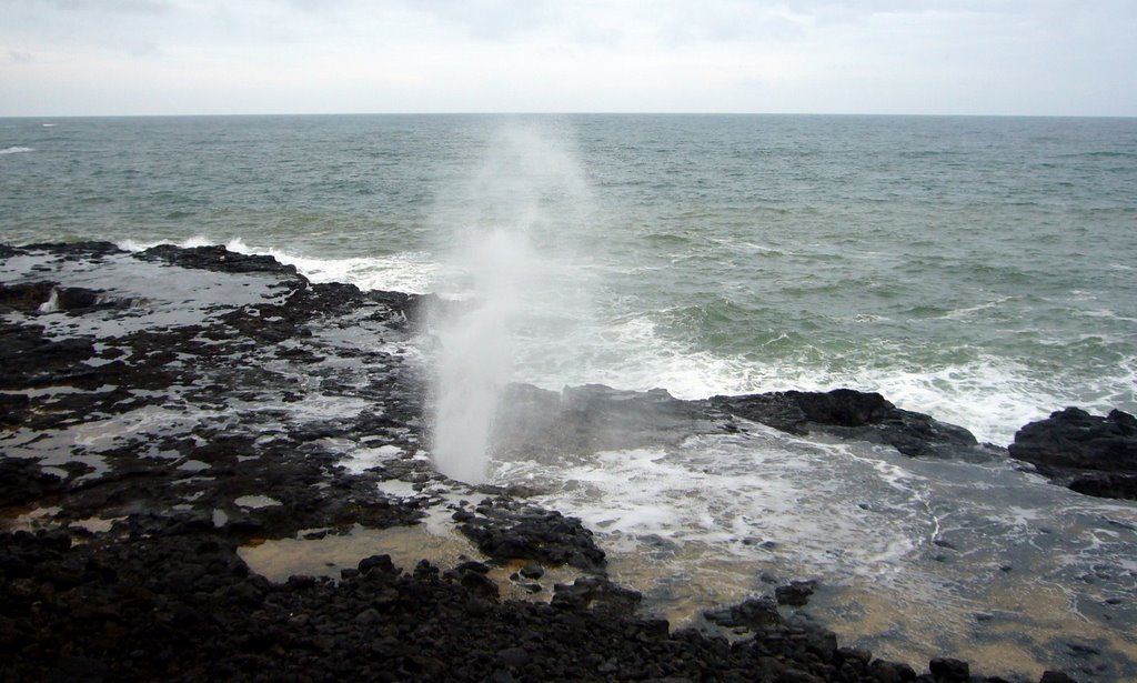 Spouting Horn Kauai by Hartwig Adam