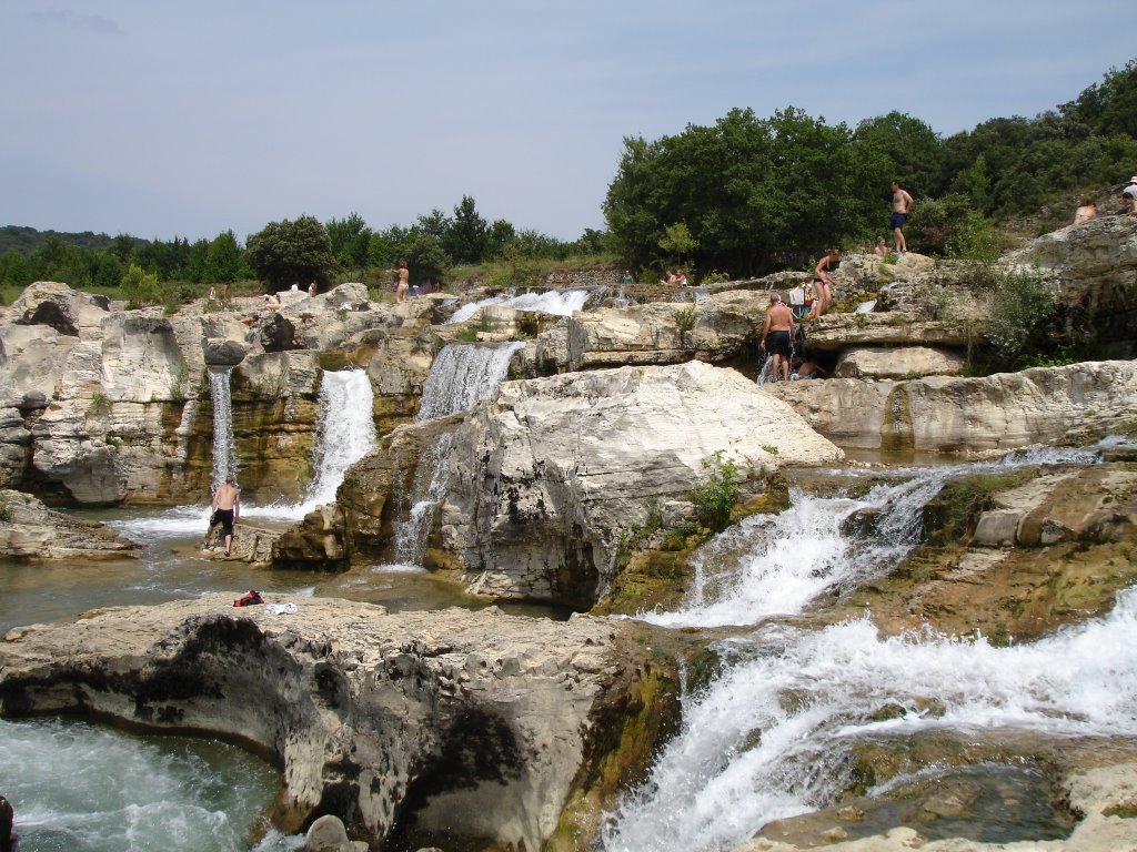 Cascades du Sautadet by jan sanders