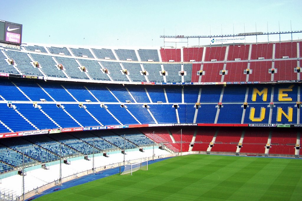 Camp Nou of Barcelona by JimT