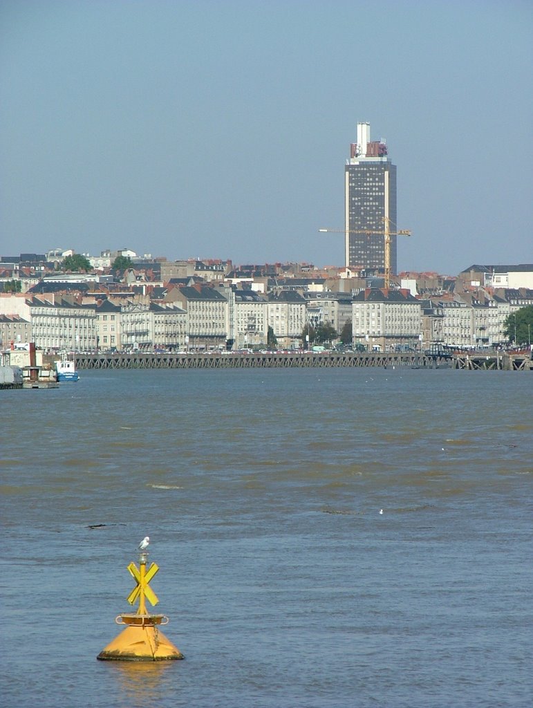 Vue du Navibus , la tour de bretagne by Nancy N