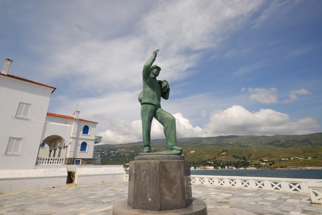 Andros - Monument to Unknown Sailor by NlKOS